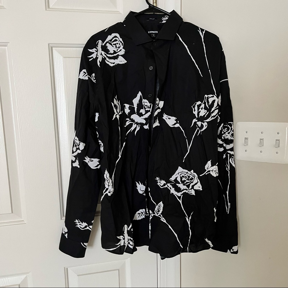 NET Mens express button up shirt